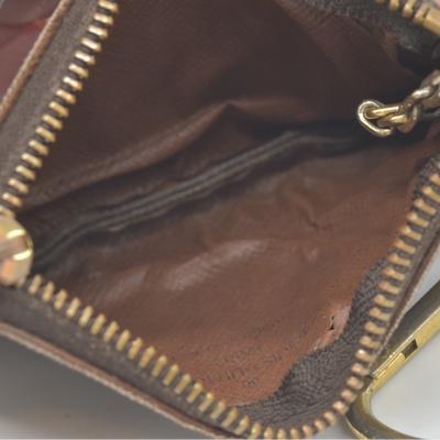 $345 2002 Louis Vuitton Monogram Key Pouch CA0012