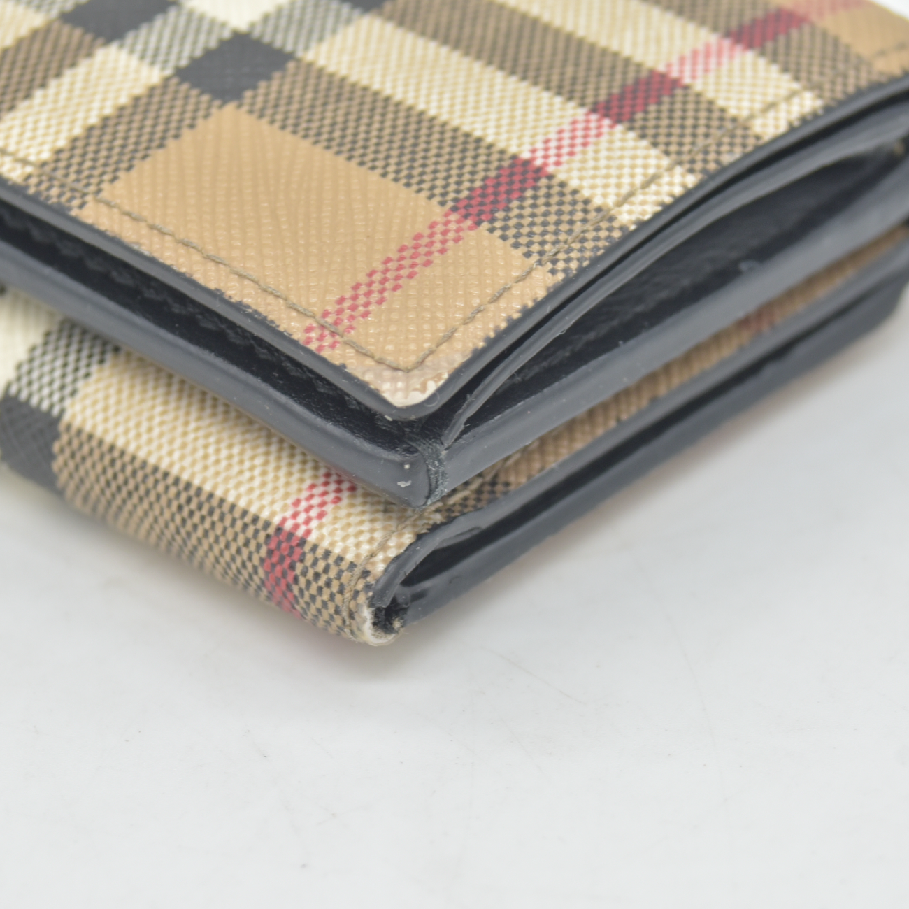 $590 Burberry Men's Trifold Wallet Archive Beige