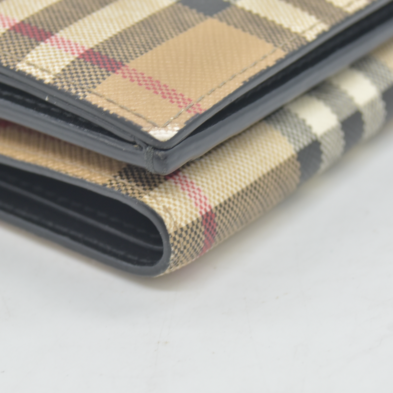 $590 Burberry Men's Trifold Wallet Archive Beige