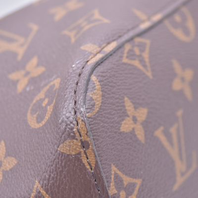 $2370 2018 USA LOUIS VUITTON Monogram Neonoe MM Bucket Bag Red CONSIGNMENT 10021439 SD4118