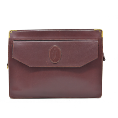 Cartier Leather Clutch Bag