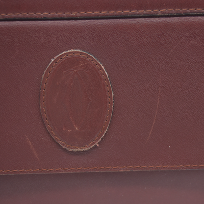 Cartier Leather Clutch Bag