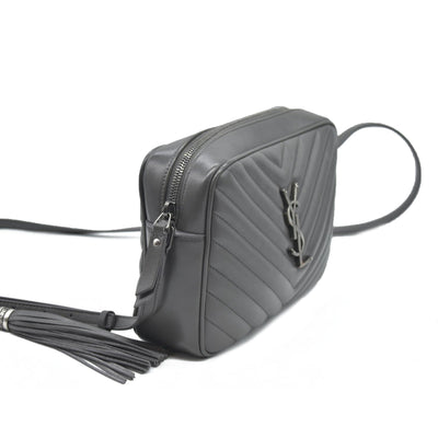 $1690 Saint Laurent Chevron Lou Camera
