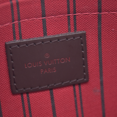 Louis Vuitton Damier Ebene Neverfull MM GM Pochette RFID