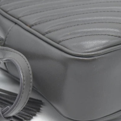 $1690 Saint Laurent Chevron Lou Camera