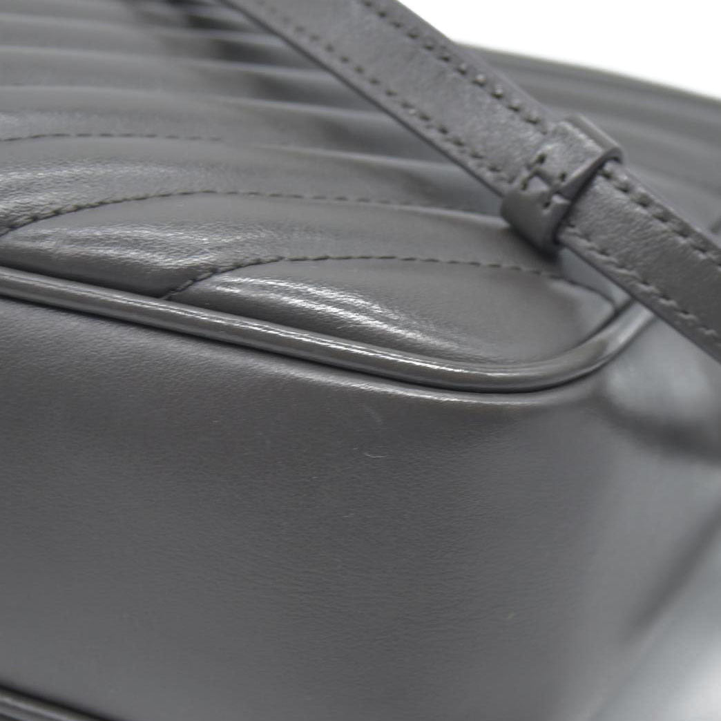 $1690 Saint Laurent Chevron Lou Camera