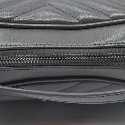 $1690 Saint Laurent Chevron Lou Camera