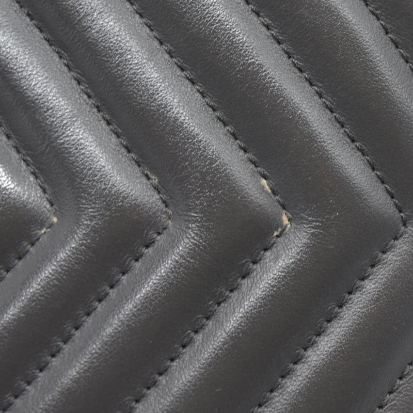 $1690 Saint Laurent Chevron Lou Camera