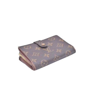 $730 LOUIS VUITTON Monogram French Wallet CONSIGNMENT 10021463