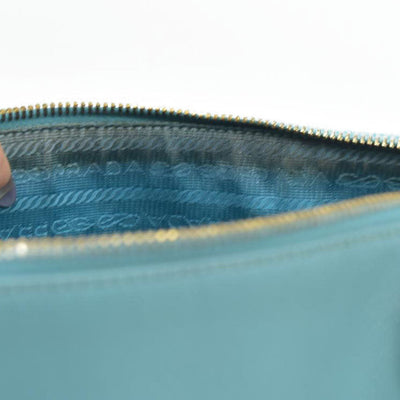$4600 Prada Medium Saffiano Lux Galleria Double Zip Tote Teal