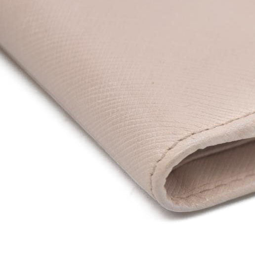 Salvatore Ferragamo Vara Ribbon Leather Bifold Wallet Pink