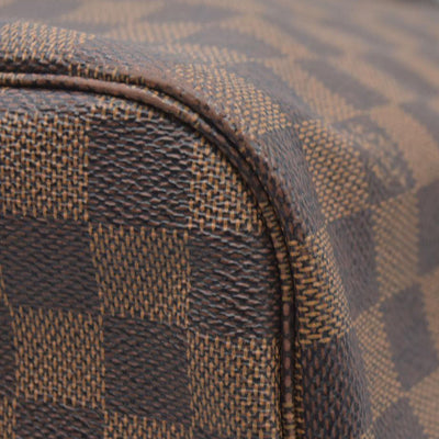 $2170 Louis Vuitton  Damier Ebene Neo Neverfull MM Rose Ballerine AR513