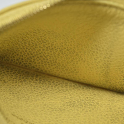 Louis Vuitton Monogram Empreinte Leather Zipped Romy Card Holder Yellow