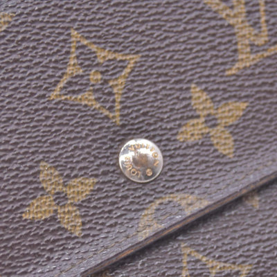 $725 LOUIS VUITTON Monogram Porte-Feuille International Wallet CONSIGNMENT 10021462
