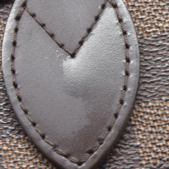 $2170 Louis Vuitton  Damier Ebene Neo Neverfull MM Rose Ballerine