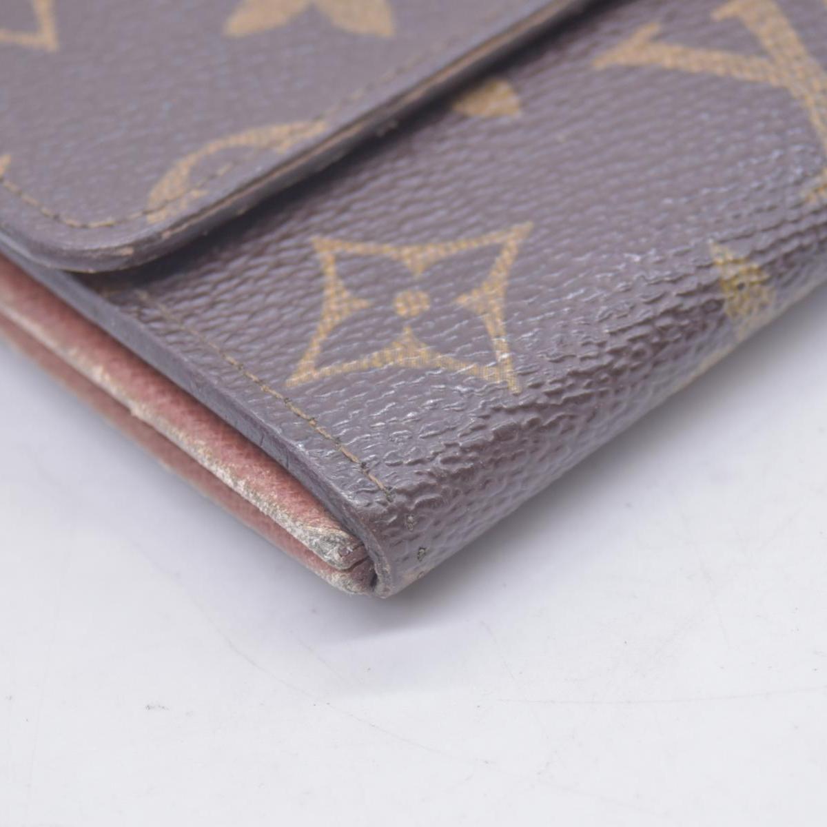 $725 LOUIS VUITTON Monogram Porte-Feuille International Wallet CONSIGNMENT 10021462