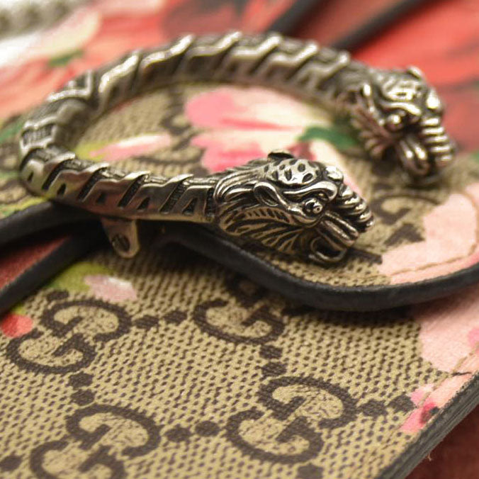 Gucci  GG Supreme Monogram Blooms Super Mini Dionysus Shoulder Bag Beige Multicolor Dry Rose