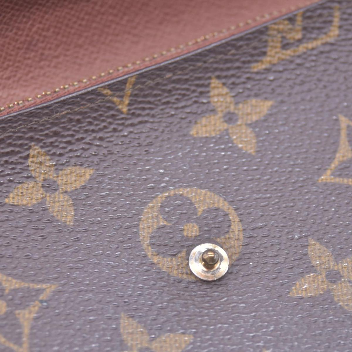 $725 LOUIS VUITTON Monogram Porte-Feuille International Wallet CONSIGNMENT 10021462