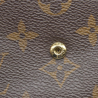 $605 Louis Vuitton Monogram Victorine Tri-fold Wallet SP5116