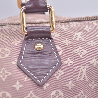 $1500 2010 Louis Vuitton Monogram Idylle Speedy Bandouliere 30 Sepia MB4160 CONSIGNMENT