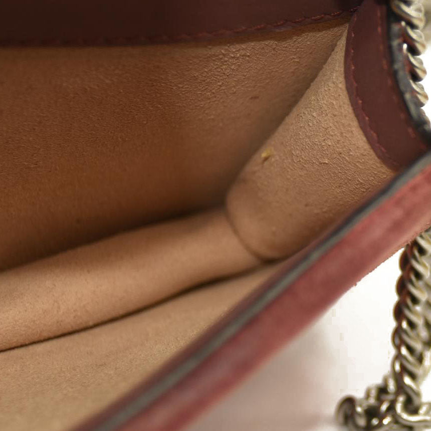 Gucci  GG Supreme Monogram Blooms Super Mini Dionysus Shoulder Bag Beige Multicolor Dry Rose