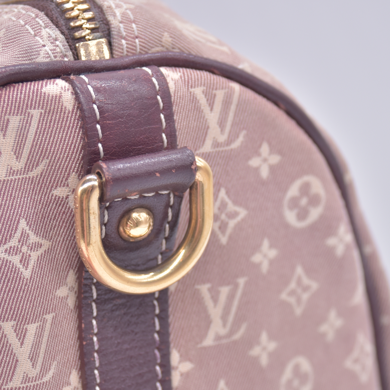 $1500 2010 Louis Vuitton Monogram Idylle Speedy Bandouliere 30 Sepia MB4160 CONSIGNMENT