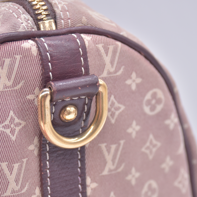 $1500 2010 Louis Vuitton Monogram Idylle Speedy Bandouliere 30 Sepia MB4160 CONSIGNMENT