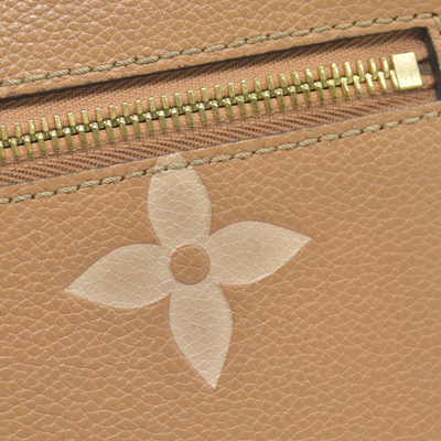 $3100 RFID Louis Vuitton Empreinte Monogram Giant Pochette Metis Arizona Beige 10019913