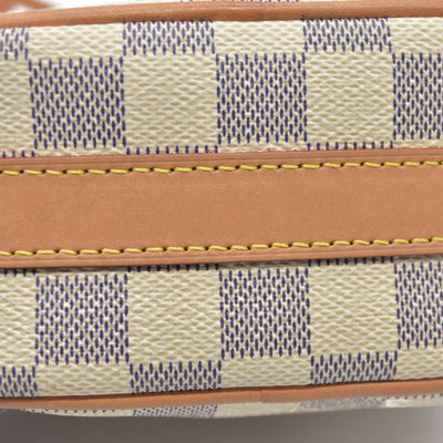 $2190 Louis Vuitton Damier Azur Boite Chapeau Souple PM