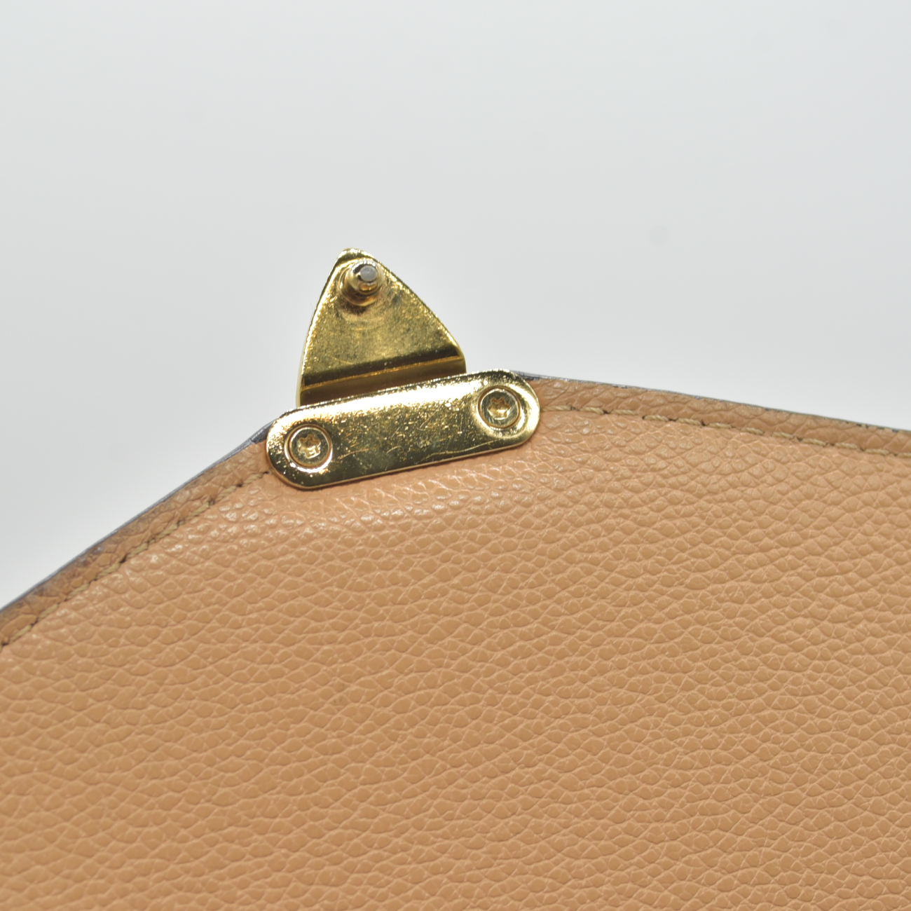 $3100 RFID Louis Vuitton Empreinte Monogram Giant Pochette Metis Arizona Beige 10019913