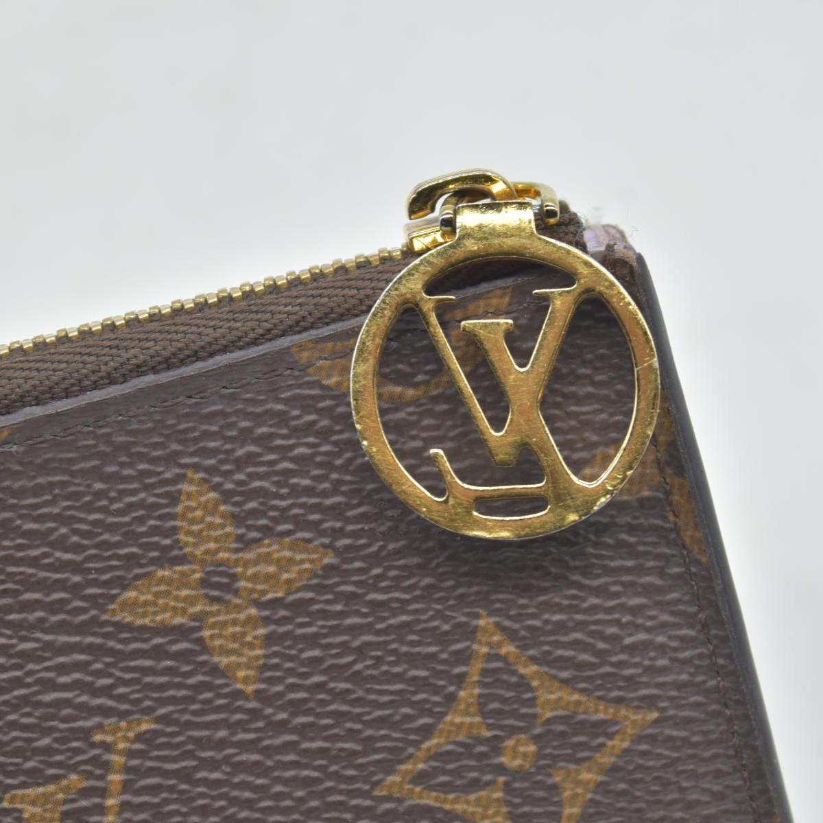 Louis Vuitton Monogram Business Card Case Porte Carte Romy
