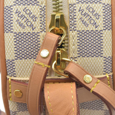 $2190 Louis Vuitton Damier Azur Boite Chapeau Souple PM