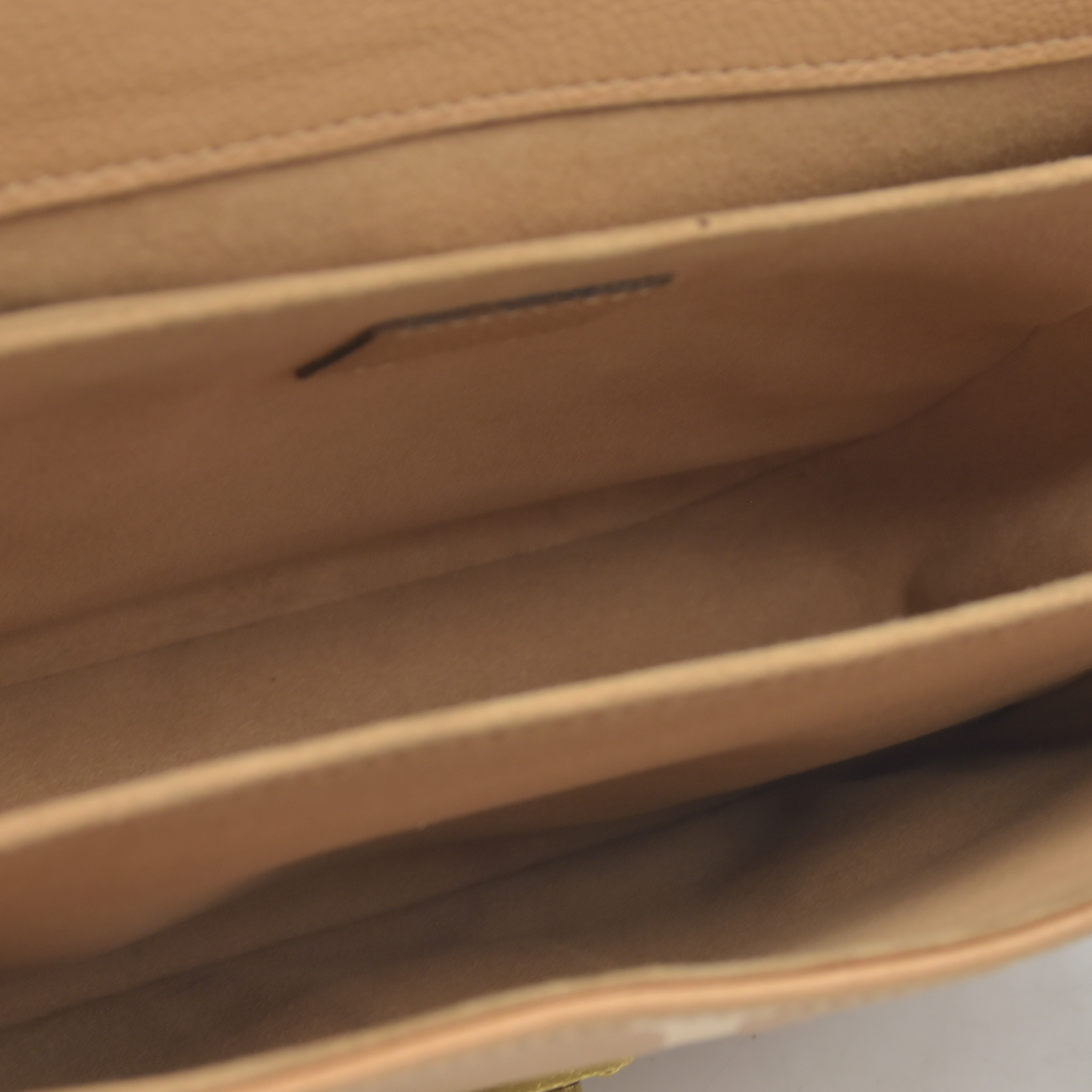 $3100 RFID Louis Vuitton Empreinte Monogram Giant Pochette Metis Arizona Beige 10019913