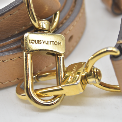 $3100 RFID Louis Vuitton Empreinte Monogram Giant Pochette Metis Arizona Beige 10019913