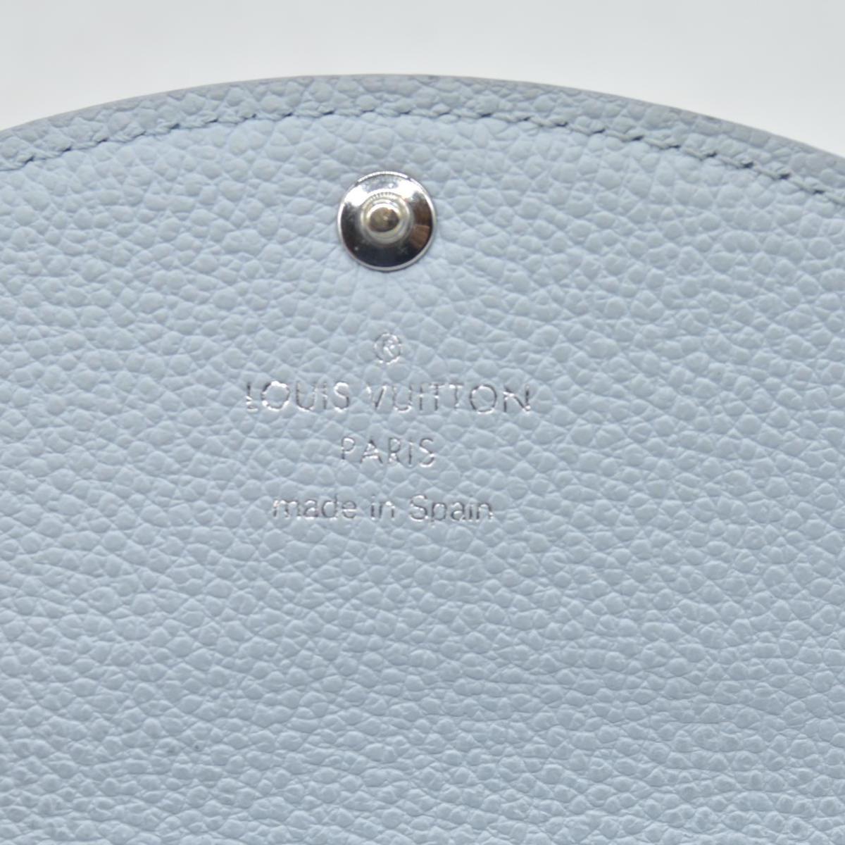 $640 Louis Vuitton Empreinte Rosalie Coin Purse Blue