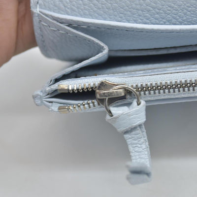 $640 Louis Vuitton Empreinte Rosalie Coin Purse Blue