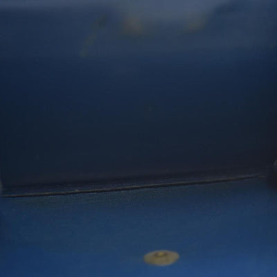 Louis Vuitton Epi Porte Feuille Elise Credit Leather Trifold Wallet Blue SP0938