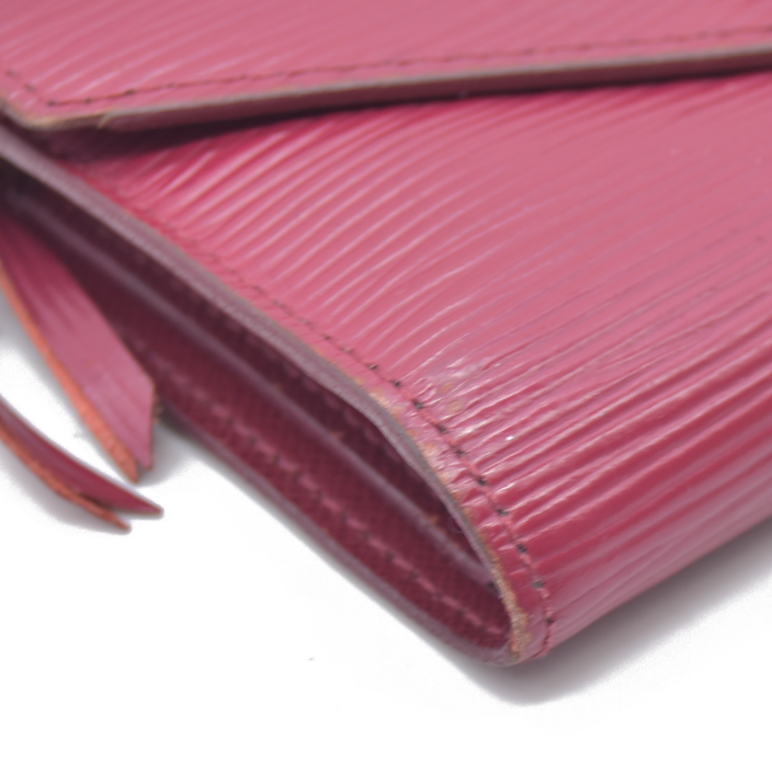 LOUIS VUITTON Epi portefeuille Victorine Compact Wallet SP2118