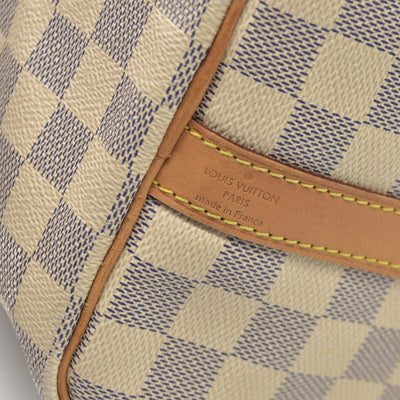$1940 Louis Vuitton  Damier Azur Speedy Bandouliere 25 DU4104 2014
