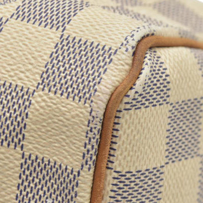 $1940 Louis Vuitton  Damier Azur Speedy Bandouliere 25 DU4104 2014