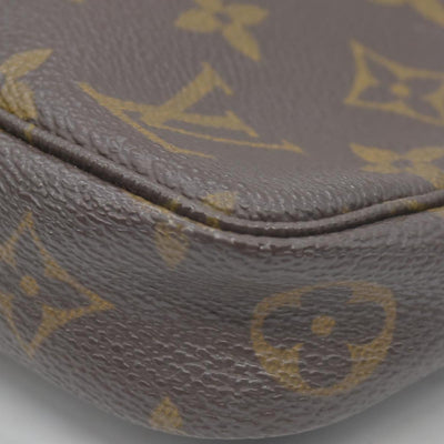 $1290 2000 Louis Vuitton LV Pochette Accessoires Brown Monogram CA0070