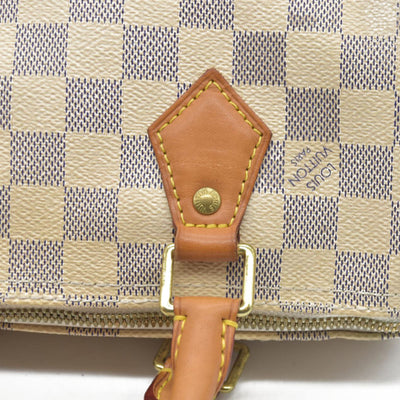 $1940 Louis Vuitton  Damier Azur Speedy Bandouliere 25 DU4104 2014