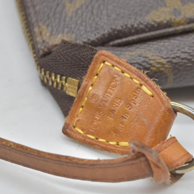 $1290 2000 Louis Vuitton LV Pochette Accessoires Brown Monogram CA0070 10019078