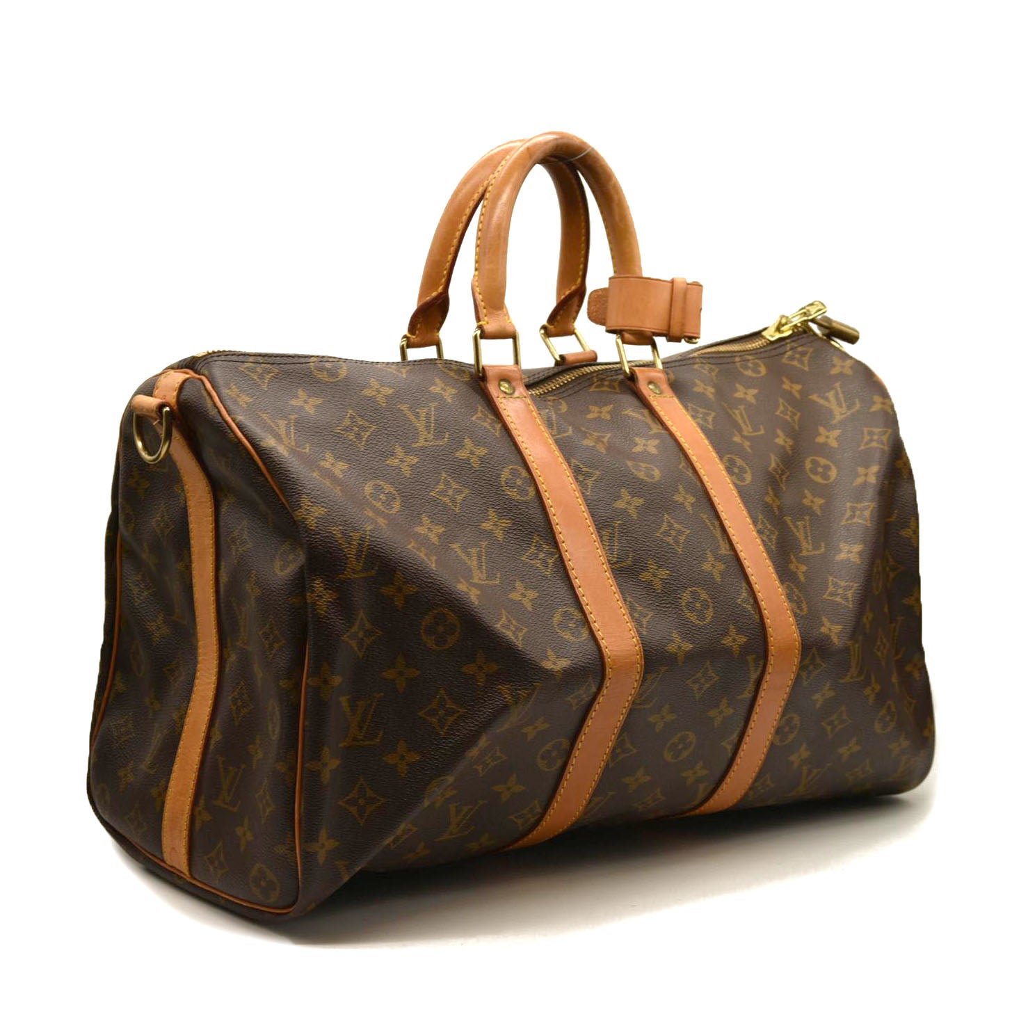 LOUIS VUITTON Keepall Bandouliere 45 Monogram Boston Bag VI0943
