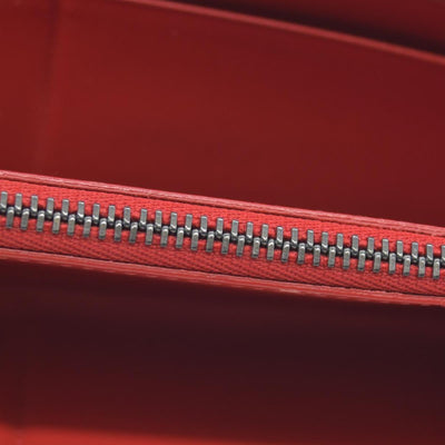 $950 Christian Louboutin Calfskin Panettone Spiked Zip Around Wallet Black