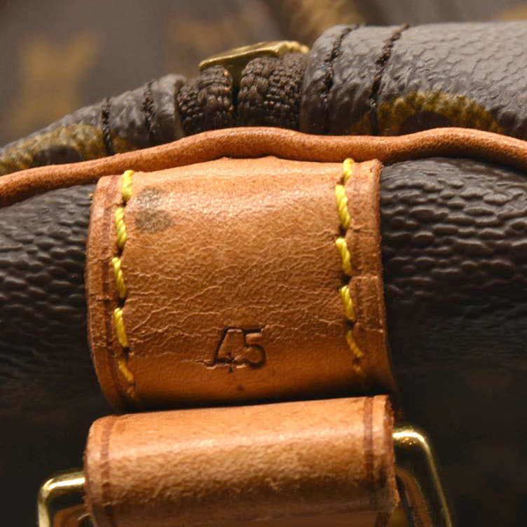 LOUIS VUITTON Keepall Bandouliere 45 Monogram Boston Bag VI0943