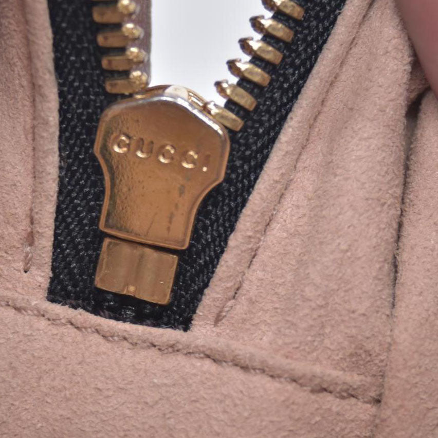 $1300 Gucci Monogram Matelasse Diagonal Small GG Marmont Chain Shoulder Bag Beige Black