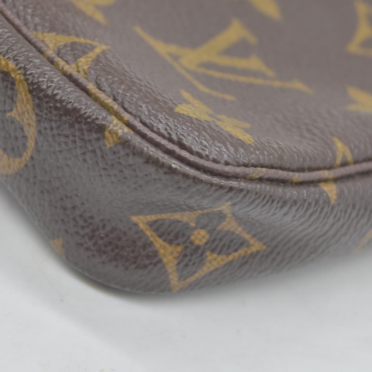 $835 2007 Louis Vuitton Monogram Complice Trunks and Bags Mini Pochette Accessories Beige FL3077