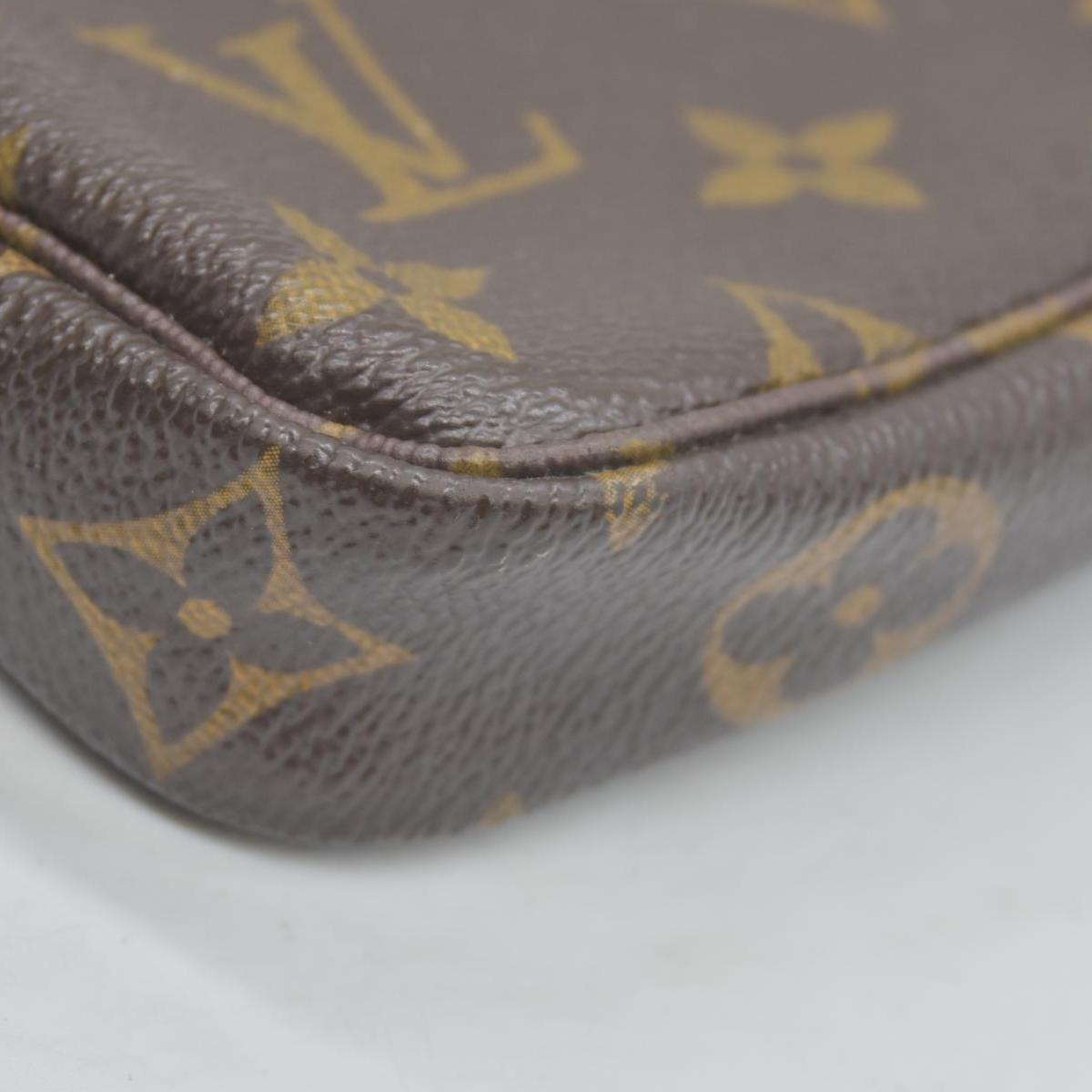 $835 2007 Louis Vuitton Monogram Complice Trunks and Bags Mini Pochette Accessories Beige FL3077