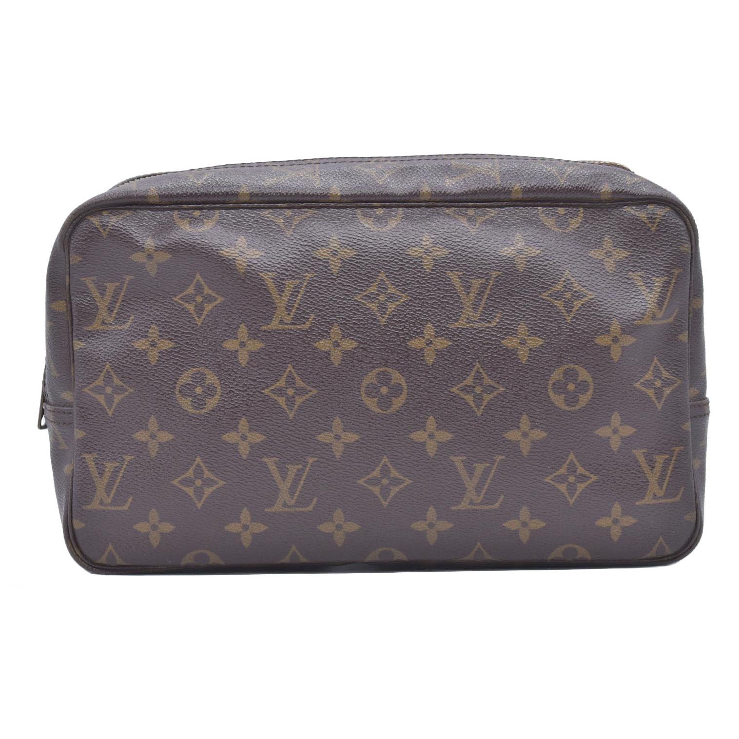 $600 LOUIS VUITTON Monogram Trousse Toilette 28 Clutch Bag CONSIGNMENT